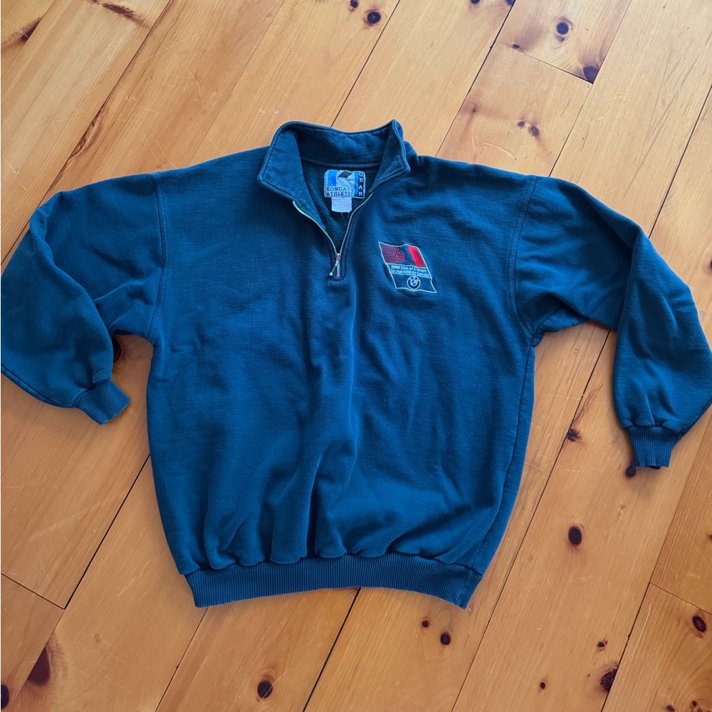 BMW Quarter Zip Sweater